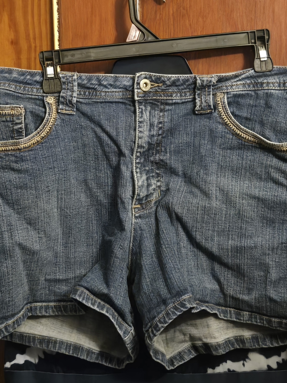 Women's Denim Jean Shorts - Blue